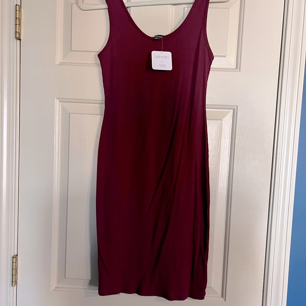 Tank Top Boutique Dress: perfect for layering in spring!